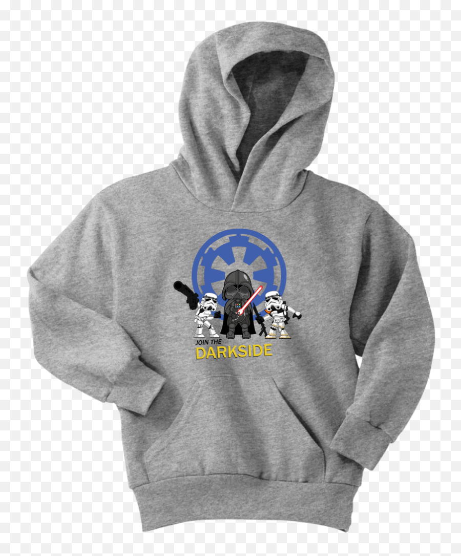 Star Wars Darth Vader And Storm Trooper Chibi Unique - Giraffe Hoodie Emoji,Sweatshirt Emoji