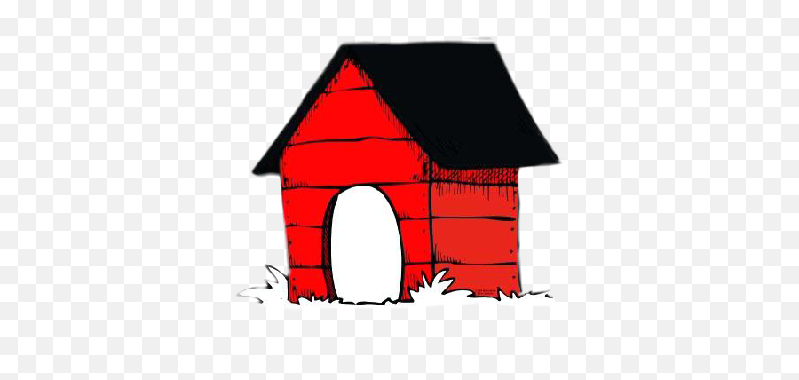 Doghouse Snoopy Sticker - Dog House Clip Art Emoji,Doghouse Emoji