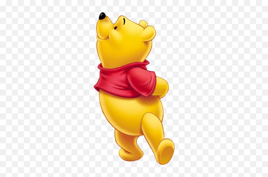Pooh Stickers For Whatsapp - Winnie The Pooh Funny Png Emoji,Pooh Emoji