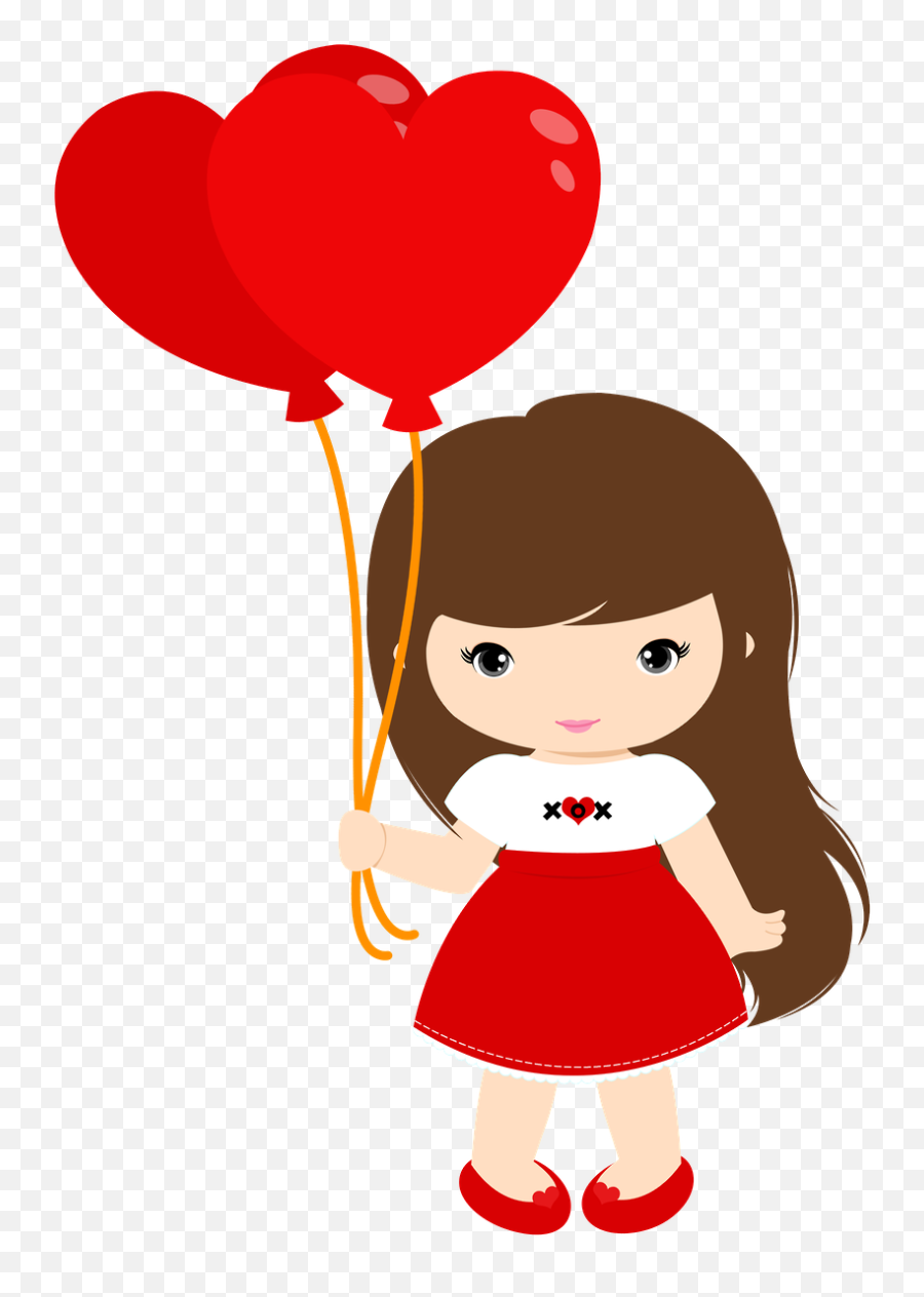 Queen Clipart Valentines Day Queen Valentines Day - Cute Girl With Balloon Clipart Emoji,Emoji Valentines Cards