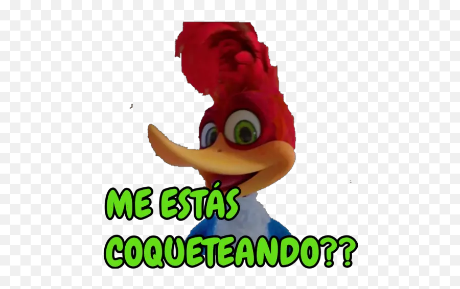 Pajaro Loco Stickers For Whatsapp - Memes Del Pájaro Loco Emoji,Emoji Loco