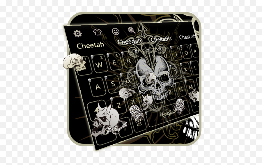 Live Devil Death Skull Keyboard - Programu Zilizo Kwenye Caveman Training Emoji,Death Skull Emoji