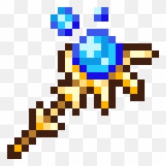 Stardust Dragon Staff Clipart - Full Size 2918228 Terraria Emoji