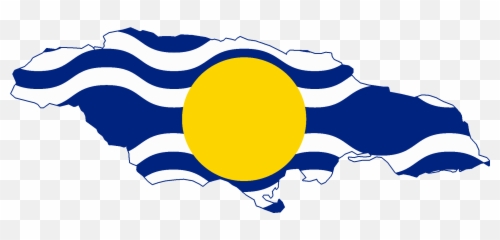 Flag Map Of Jamaica Indies - West Federation Emoji