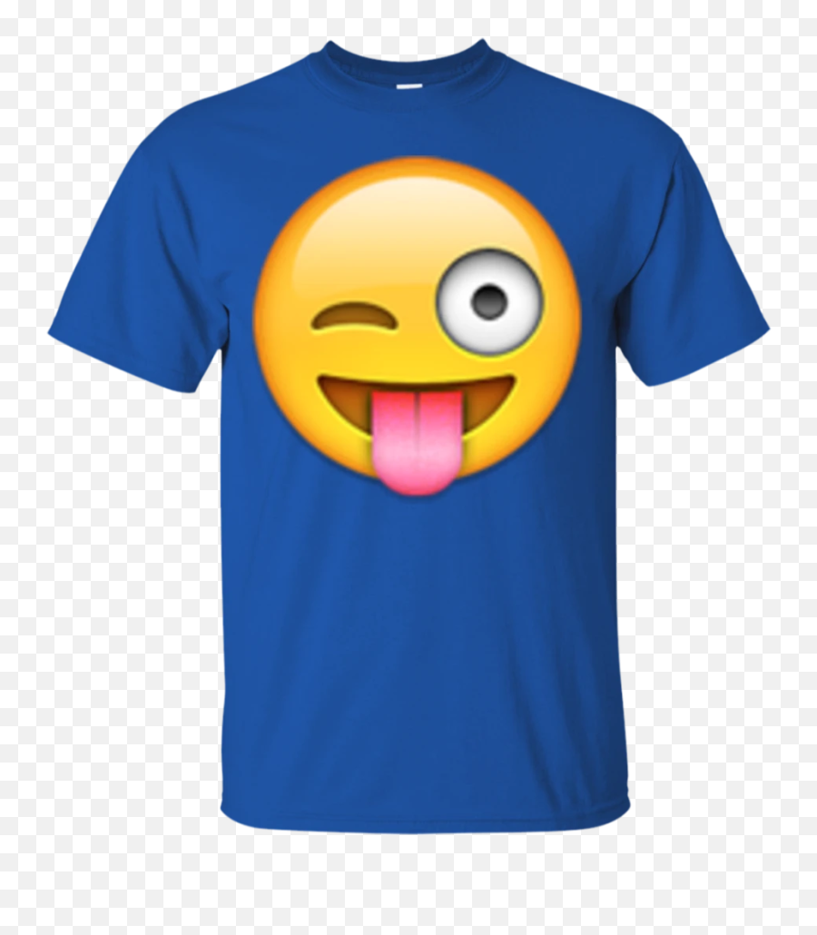 Stuck Out Tongue And Winking Eye - Deadpool Bob Ross T Shirt Emoji,Winking Eye Emoji