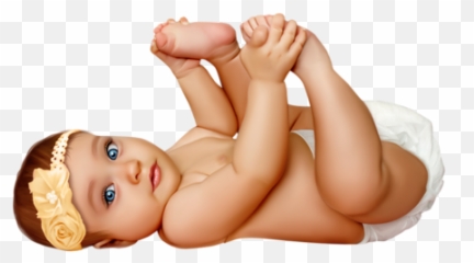 Baby Laying Down - Transparent Lying Emoji