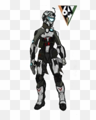 Pilot Drawing Robot Transparent Png - Titanfall 2 6 4 Emoji,Pilot Emoji