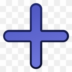 Christian Cross Vector Clip Art - Plus Sign Clipart Emoji
