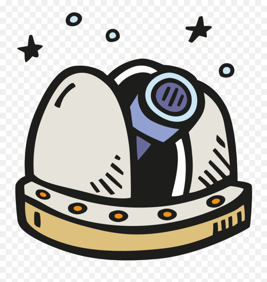 Space Observatory Icon - Observatory Telescope Clipart Emoji,Space Needle Emoji