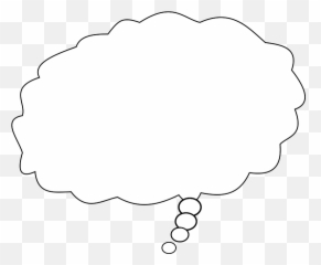 Thought Speech Bubble Emoji - Thinking Cloud Emoji Png,Speech Bubble ...