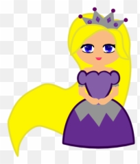 Princess Clipart Cartoon Princess - Cartoon Emoji,Blonde Princess Emoji