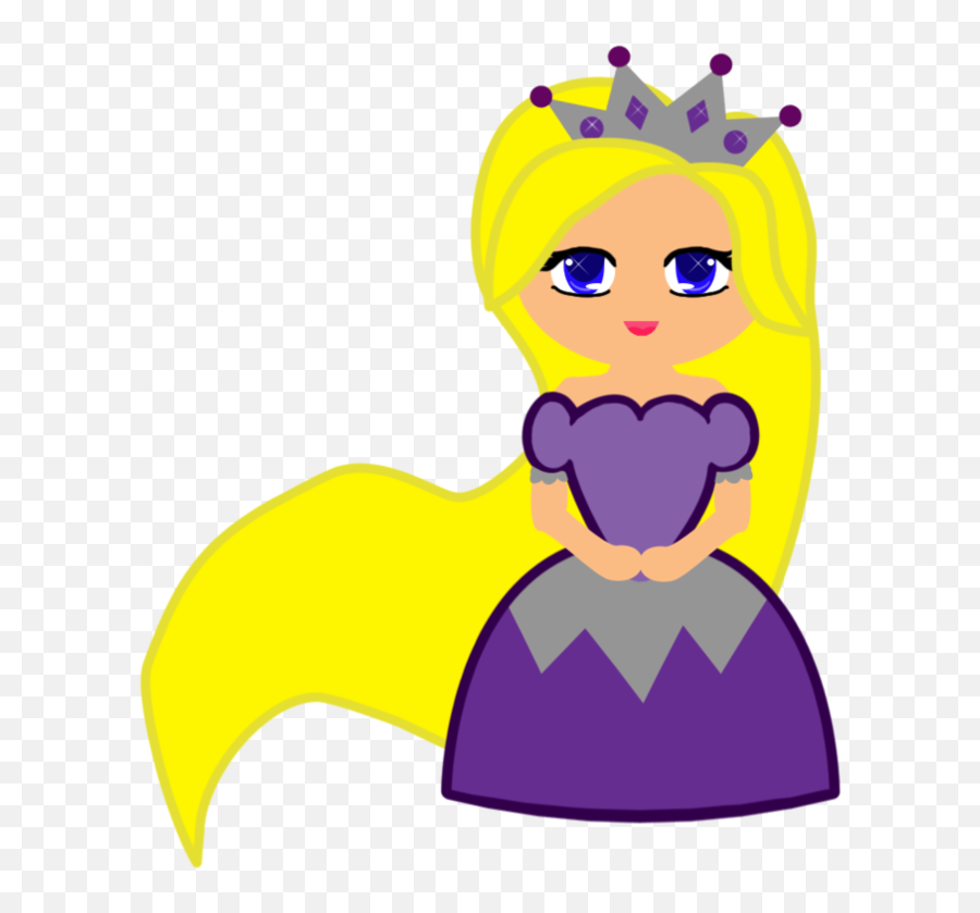 Princess Clipart Cartoon Princess - Cartoon Emoji,Blonde Princess Emoji
