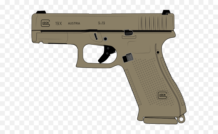 Glock 19x - Glock 19 Png Emoji,Gun Emoji Meme