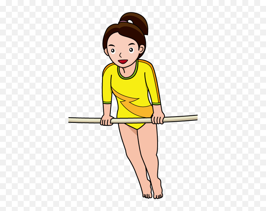 Image Result For Gymnastics Clipart - Girl Doing Gymnastics Clipart Emoji,Gymnastics Emojis
