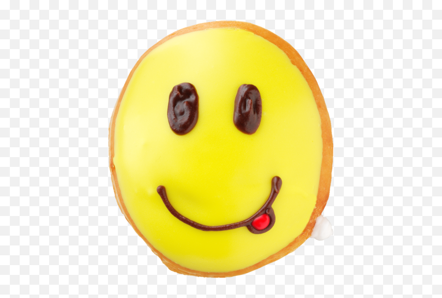 Donuts - Smiley Emoji,Donut Emoticon