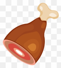 Chicken Leg Emoji Png Picture - Chicken Leg Piece Clipart,Leg Emoji