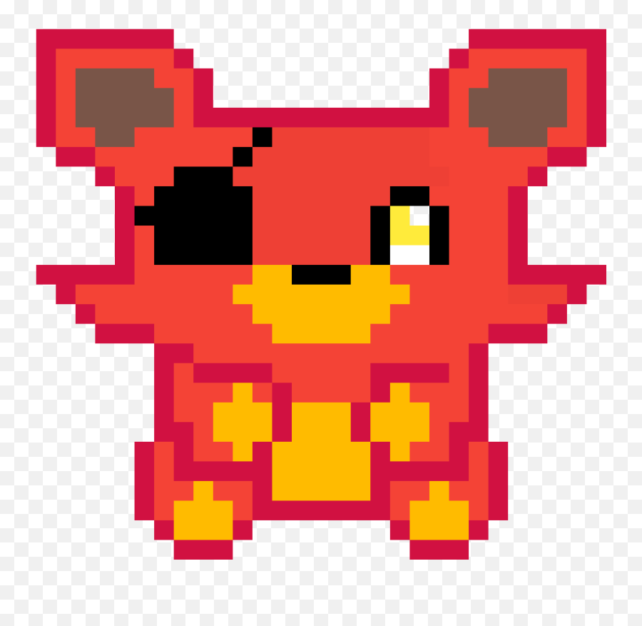 Pixilart - Toy Freddy Pixel Art Emoji,Foxy Emoji