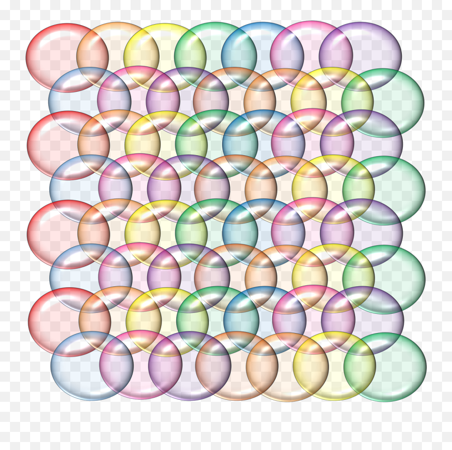 Rainbow Bubbles Translucent 3d Red - Circle Emoji,Gay Pride Emoji