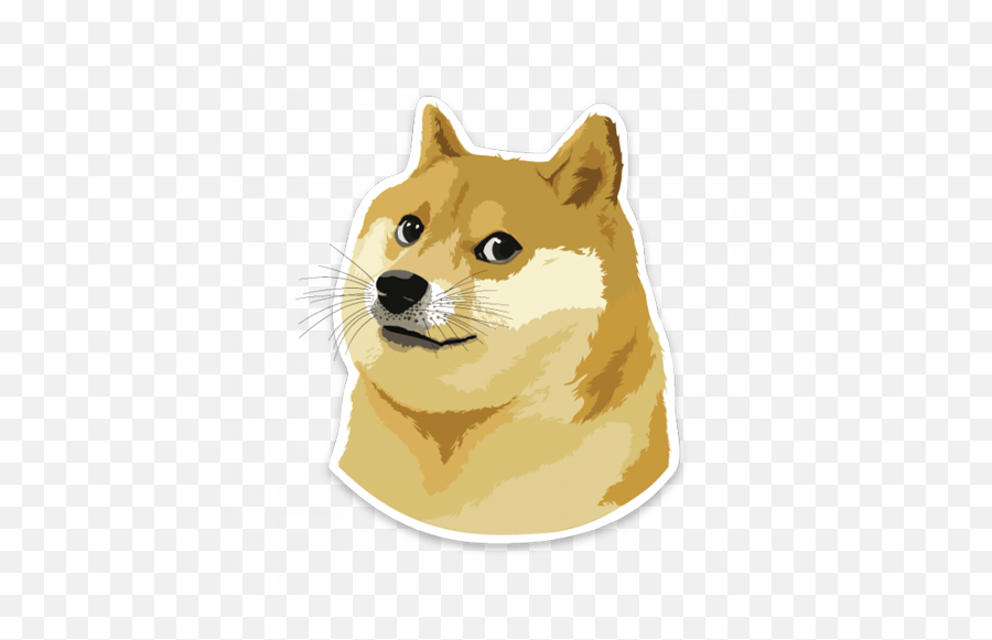 About The Memes Doge Category - Memes Doge The Bitcoin Pub Doge Sticker Emoji,Joy Emoji Meme