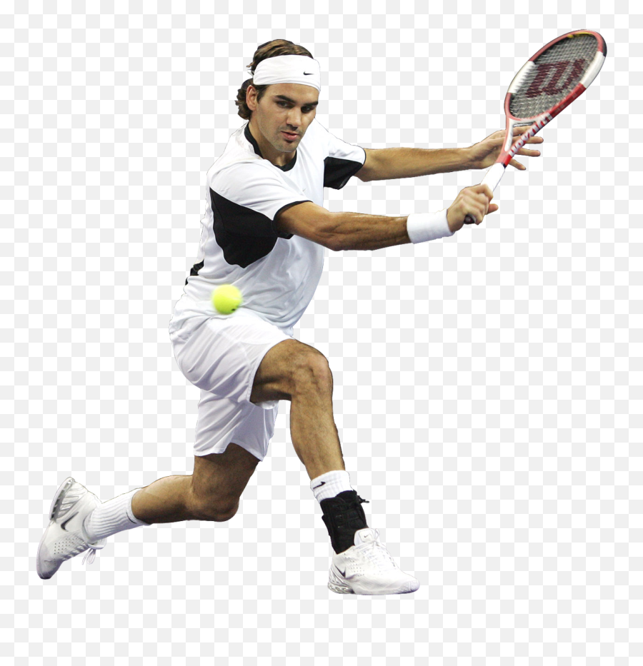 Man Clipart Tennis Man Tennis - Tennis Player Png Emoji,Federer Emoji