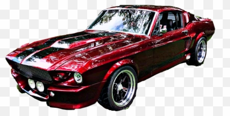 Candyapplered Red Car Beautiful - Red And Black Classic Mustang Emoji,Red Car Emoji