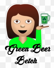 Download HD 0 Replies Retweets Likes - Girl Whatsapp Cartoon Emoji