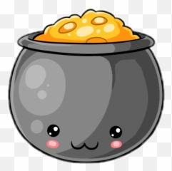 Im A Cute Pot Of Gold For Your Soul - Clip Art Emoji,Pot Of Gold Emoji
