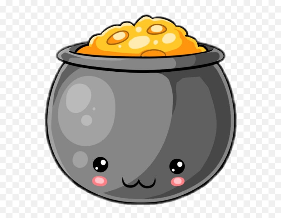 Im A Cute Pot Of Gold For Your Soul - Clip Art Emoji,Pot Of Gold Emoji
