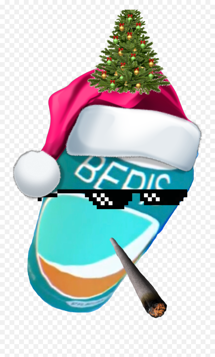 Popular And Trending Bepis Stickers On Picsart - Christmas Tree Emoji,Pepsi Holiday Emoji