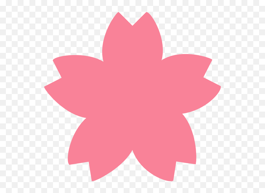 Image Result For Sakura Flower Vector - Sakura Flower Vector Emoji,Sakura Flower Emoji