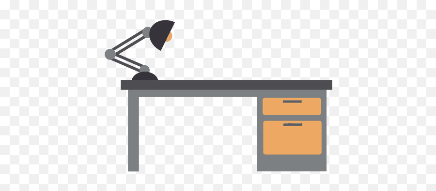 Office Desk Vector - Desk Vector Png Emoji,Desk Emoji