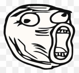 Largest Collection Of Free - Toedit Derp Face Stickers Meme Faces Open Mouth Emoji,Derp Emoticon