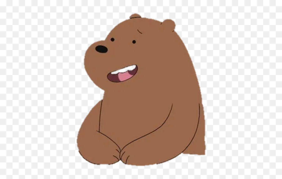 We Bear Bears Whatsapp Stickers - Stickers Cloud Happy Emoji,Emoji Bears