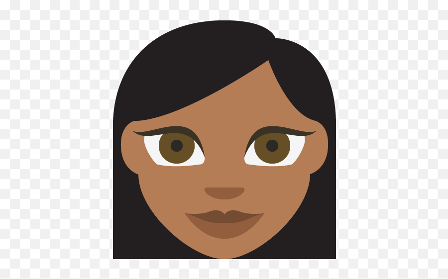 Woman Medium Dark Skin Tone Emoji Emoticon Vector Icon - Brown Hand Raising Emoji,Skin Tone Emojis