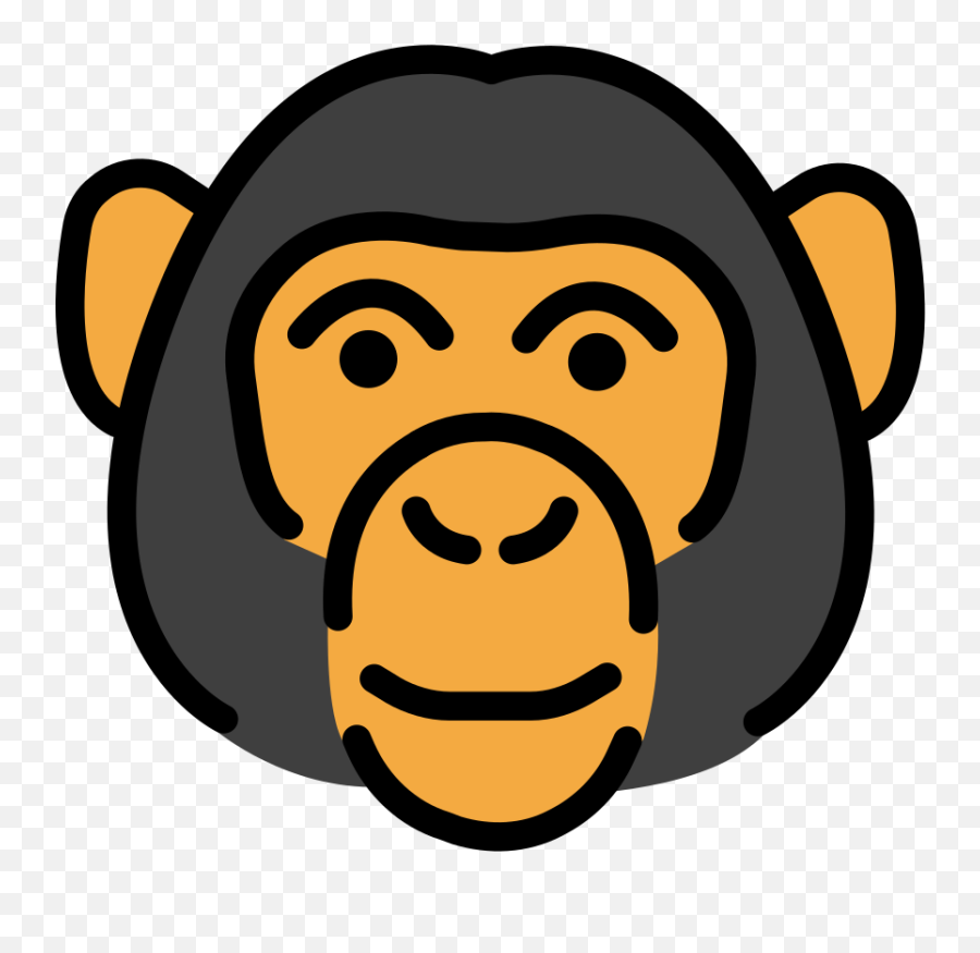 Openmoji - Clip Art Emoji,Monkey Emoji