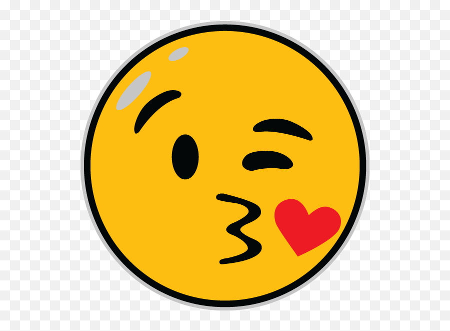 Emoji 03 Heart Kiss - Heart Kiss Emoji Gif,Heat Emoji