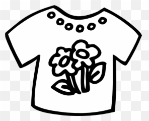 Library Of Kid Dress And Skirt Banner - Cloth Clipart Black And White Emoji,Emoji Shirt And Skirt
