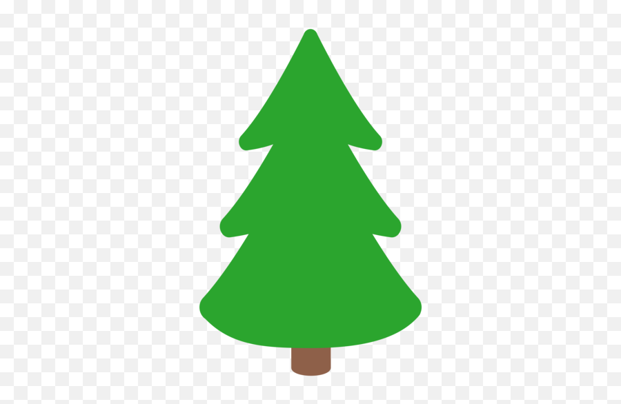 Evergreen Tree Emoji - Pine Tree Emoji,Pine Tree Emoji