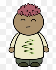 Vector Clip Art Of Chubby Girl Character With Expressive - Angry Person Cartoon Png Emoji