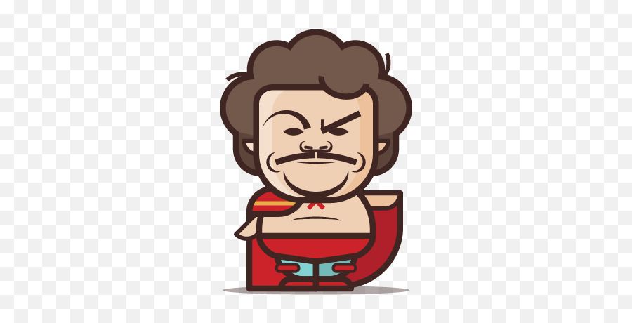 Loogmoji - Nacho Libre Clip Art Emoji,Kyrie Emoji