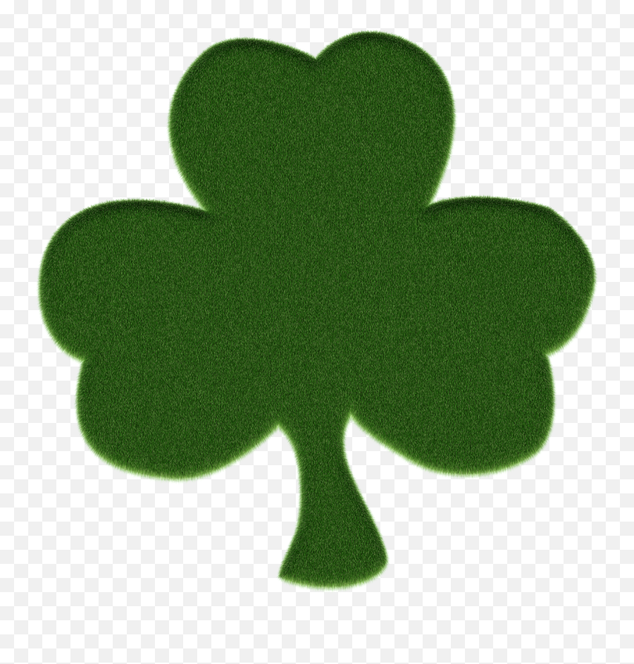 Club Green St Patricks Day Clover Shape - Trebol Del Dia De San Patricio Emoji,Three Leaf Clover Emoji