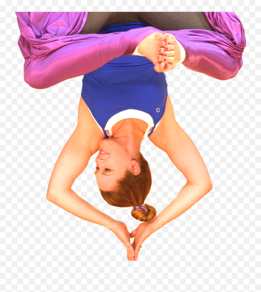 Up Flying Yoga - Gymnast Emoji,Dancing Girls Emoji