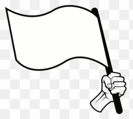 Thumb Image - Black And White Flag Clipart Emoji