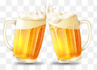 Vector Drink Cup Free Frame Clipart Png - Beer Mugs Emoji