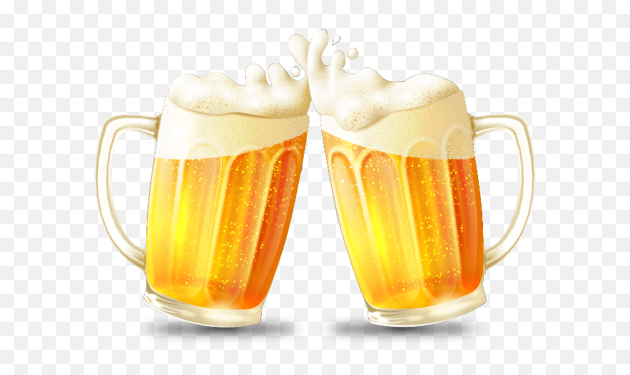 Vector Drink Cup Free Frame Clipart Png - Beer Mugs Vector Free Emoji,Emoticon Beer