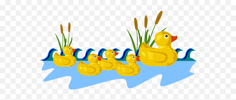 Rubber Duck Clip Art Free Clipart 2 - Ducks In Pond Clipart Emoji,Rubber Duck Emoji