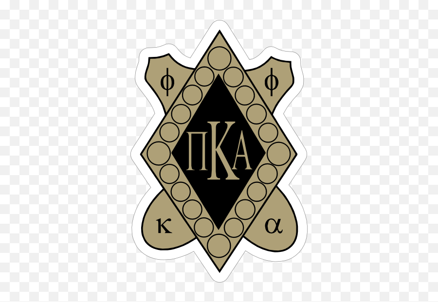 Pi Kappa Alpha Initiate Pin Sticker - Pi Kappa Alpha Png Emoji,Pi Symbol Emoji