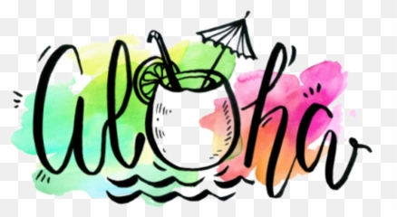 Aloha Hawaiian Clipart Png - Hawaiian Aloha Clip Art Emoji,Aloha Emoji