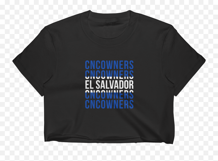 Cncowners El Salvador Crop Top Crops Tops El Salvador Cnco - Active Shirt Emoji,Skrillex Emojis