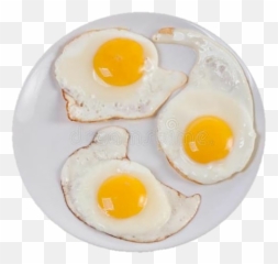 Eggs Egg Sunnysideup Breakfast Lunch Brunch Morning Pla - Sunny Side Up Eggs On Plate Emoji,Brunch Emoji